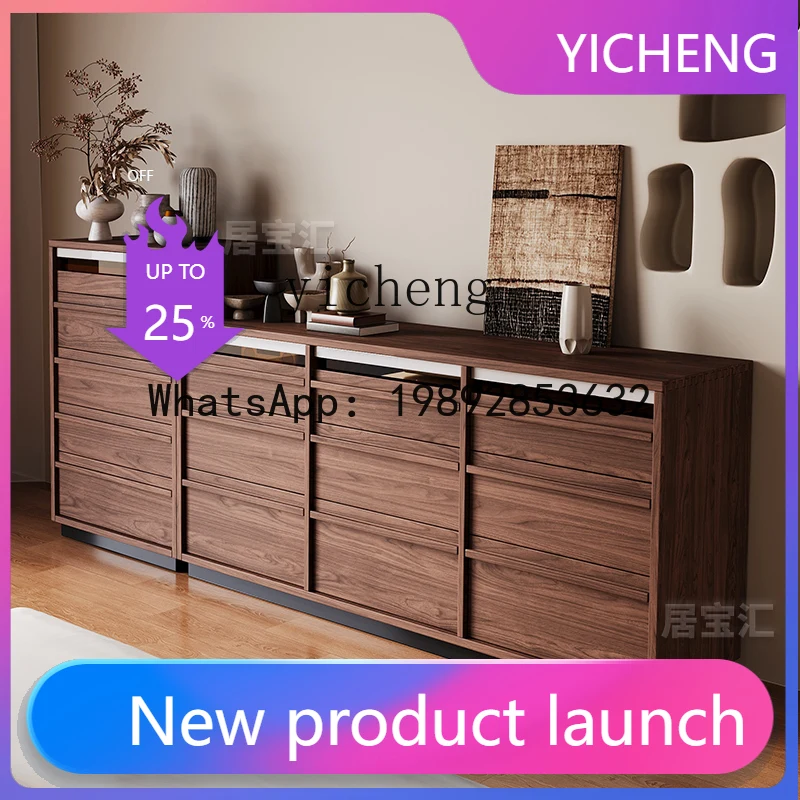 Q6 black walnut nine-chest cabinet against the wall floor-to-ceiling storage retro bedroom bedside cabinet
Q6 black walnut nine-chest cabinet against the wall floor-to-ceiling storage retro bedroom bedside cabinet