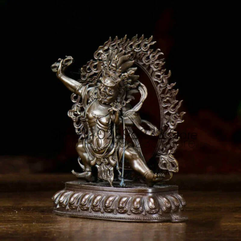 Тибетская буддийская статуя Seiko Tantric из чистой меди Vajrapani Будда Бодхисаттва
Тибетская буддийская статуя Seiko Tantric из чистой меди Vajrapani Будда Бодхисаттва