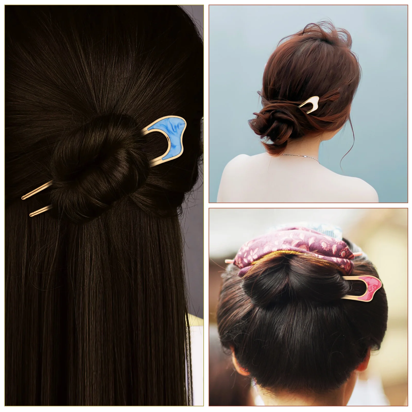 3Pcs Sturdy U-Shape French Hair Classy Hair Clips For Women Cute Decorative Accessories For Updos Hairstyles
3Pcs Sturdy U-Shape French Hair Classy Hair Clips For Women Cute Decorative Accessories For Updos Hairstyles