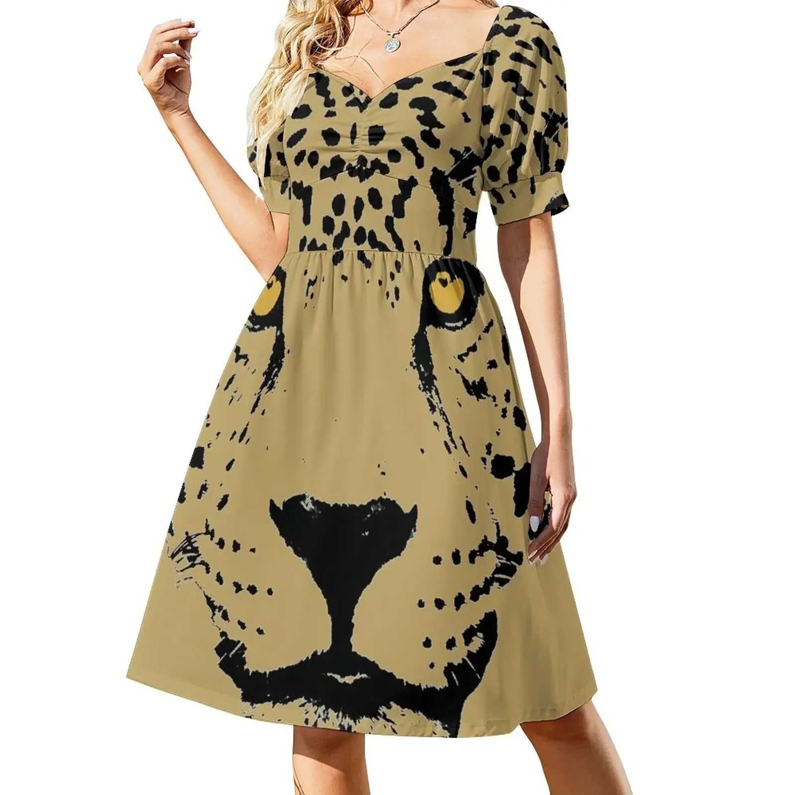 Jaguar Short-Sleeved Dress long dresses for women women's evening dresses dress korean style Dress
Jaguar Short-Sleeved Dress long dresses for women women's evening dresses dress korean style Dress