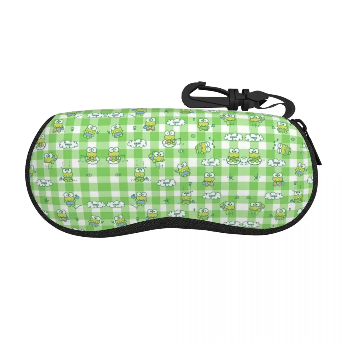 Custom Keroppi Cartoon Pattern Sunglasses Soft Case Neoprene Zipper Shell Eyeglass Case Custom Protective Box For Glasses
Custom Keroppi Cartoon Pattern Sunglasses Soft Case Neoprene Zipper Shell Eyeglass Case Custom Protective Box For Glasses