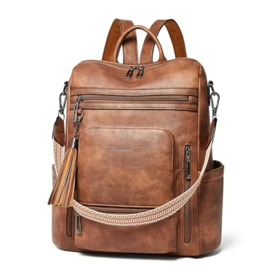 Vegan Leather Laptop Backpack for Women 15.6 inch Work Backpack Fashion Travel Backpack Purse for Travel College Work
Vegan Leather Laptop Backpack for Women 15.6 inch Work Backpack Fashion Travel Backpack Purse for Travel College Work