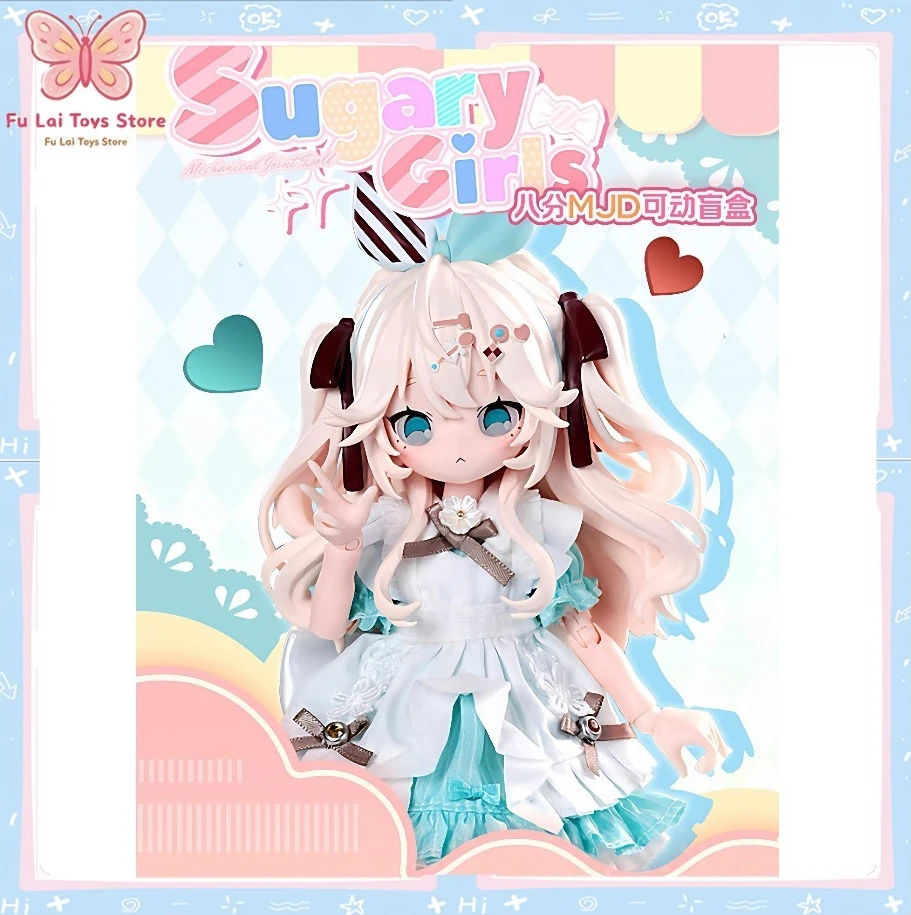 Оригинальная шарнирная фигурка Wanmeng SugaryGirls BJD в масштабе 1/8, подвижная, в слепой коробке, кавайный декор для стола, подарок, в наличии
Оригинальная шарнирная фигурка Wanmeng SugaryGirls BJD в масштабе 1/8, подвижная, в слепой коробке, кавайный декор для стола, подарок, в наличии