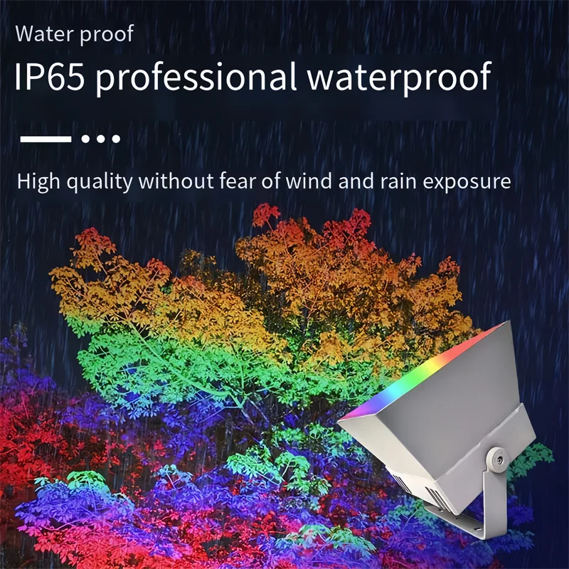 Rainbow Dyeing Projector Spotlight LED Colorful Waterproof Grass Trees Landscape Outdoor Patio Lawn Lamp 50w Garden Decoration
Rainbow Dyeing Projector Spotlight LED Colorful Waterproof Grass Trees Landscape Outdoor Patio Lawn Lamp 50w Garden Decoration