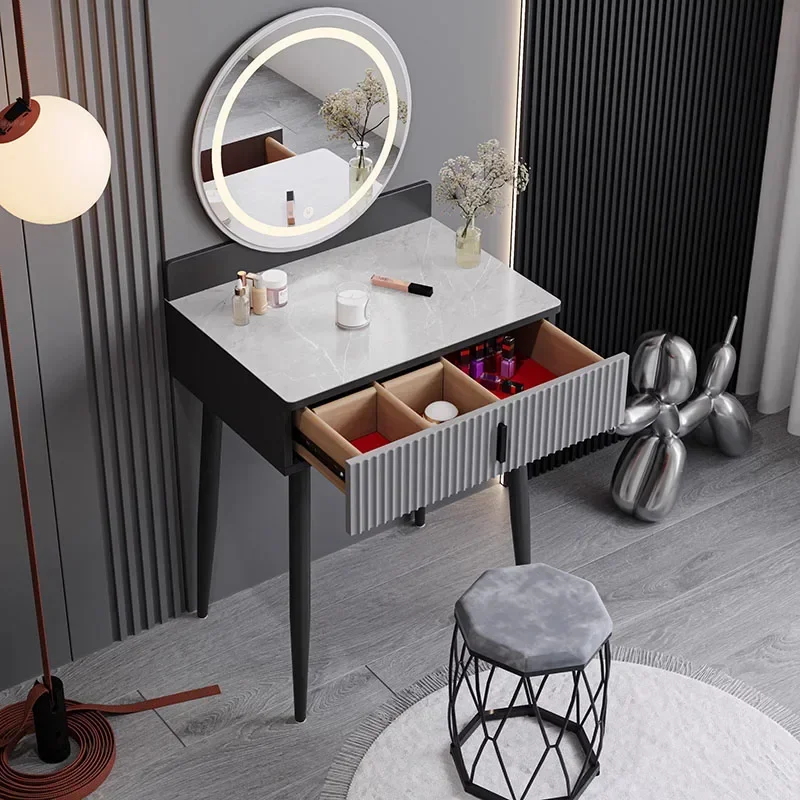 European Simple Dressing Table Mirror Bedroom Storage Luxury Dressing Table Beauty Nordic Coiffeuse De Chambre Home Furniture
European Simple Dressing Table Mirror Bedroom Storage Luxury Dressing Table Beauty Nordic Coiffeuse De Chambre Home Furniture