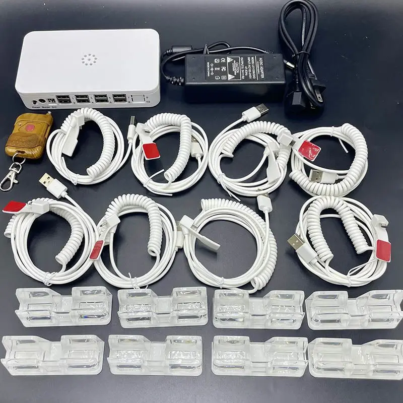 8 Ports Pigital Anti-Theft Alarm System Mobile Phone Shopping Mall Anti-Theft Alarm
8 Ports Pigital Anti-Theft Alarm System Mobile Phone Shopping Mall Anti-Theft Alarm