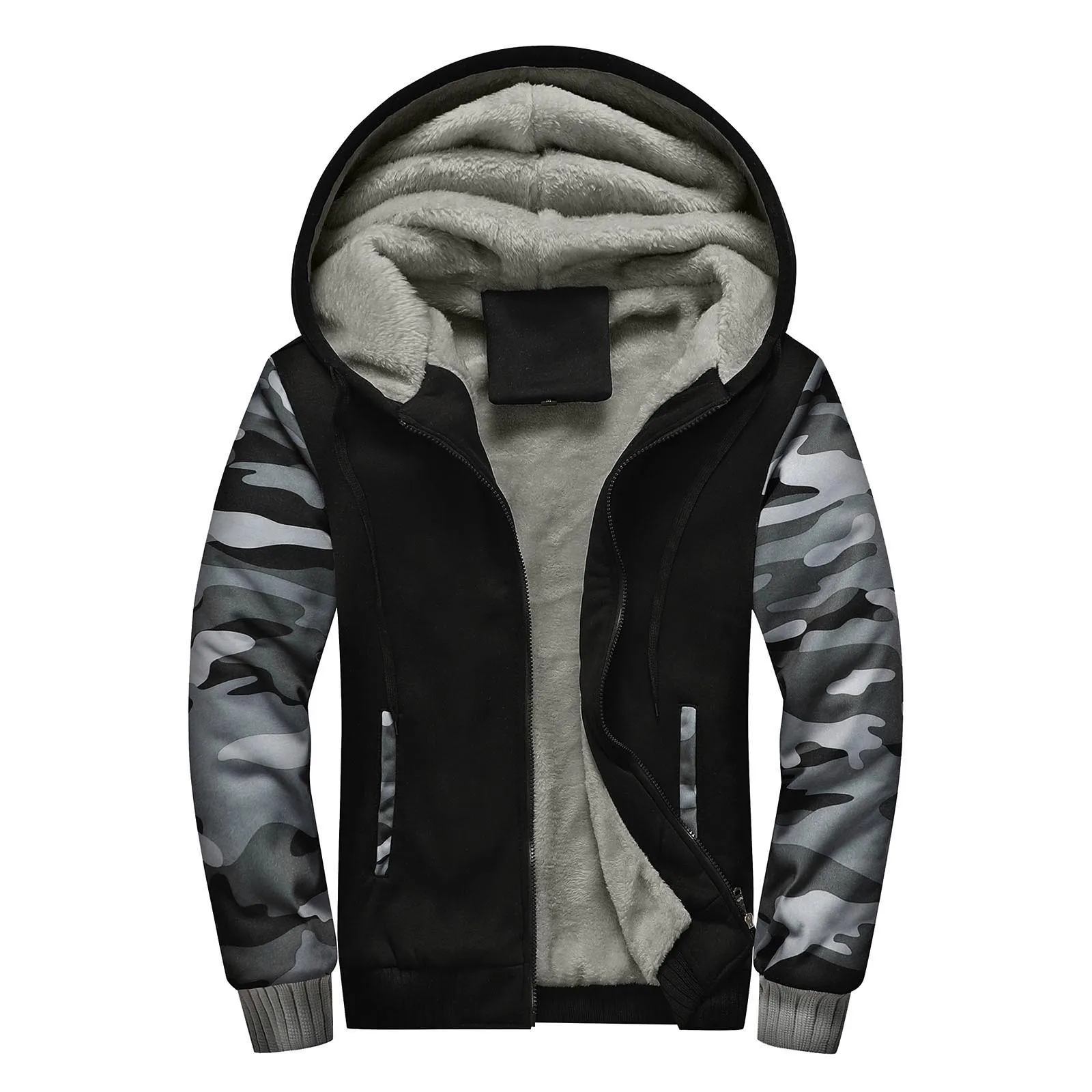 Winter Hooded Sweater Mens Autumn New Fashion Contrast Color Loose Casual Plush Jackets Outwearing Coats Waterproof Outdoor Tops
Winter Hooded Sweater Mens Autumn New Fashion Contrast Color Loose Casual Plush Jackets Outwearing Coats Waterproof Outdoor Tops