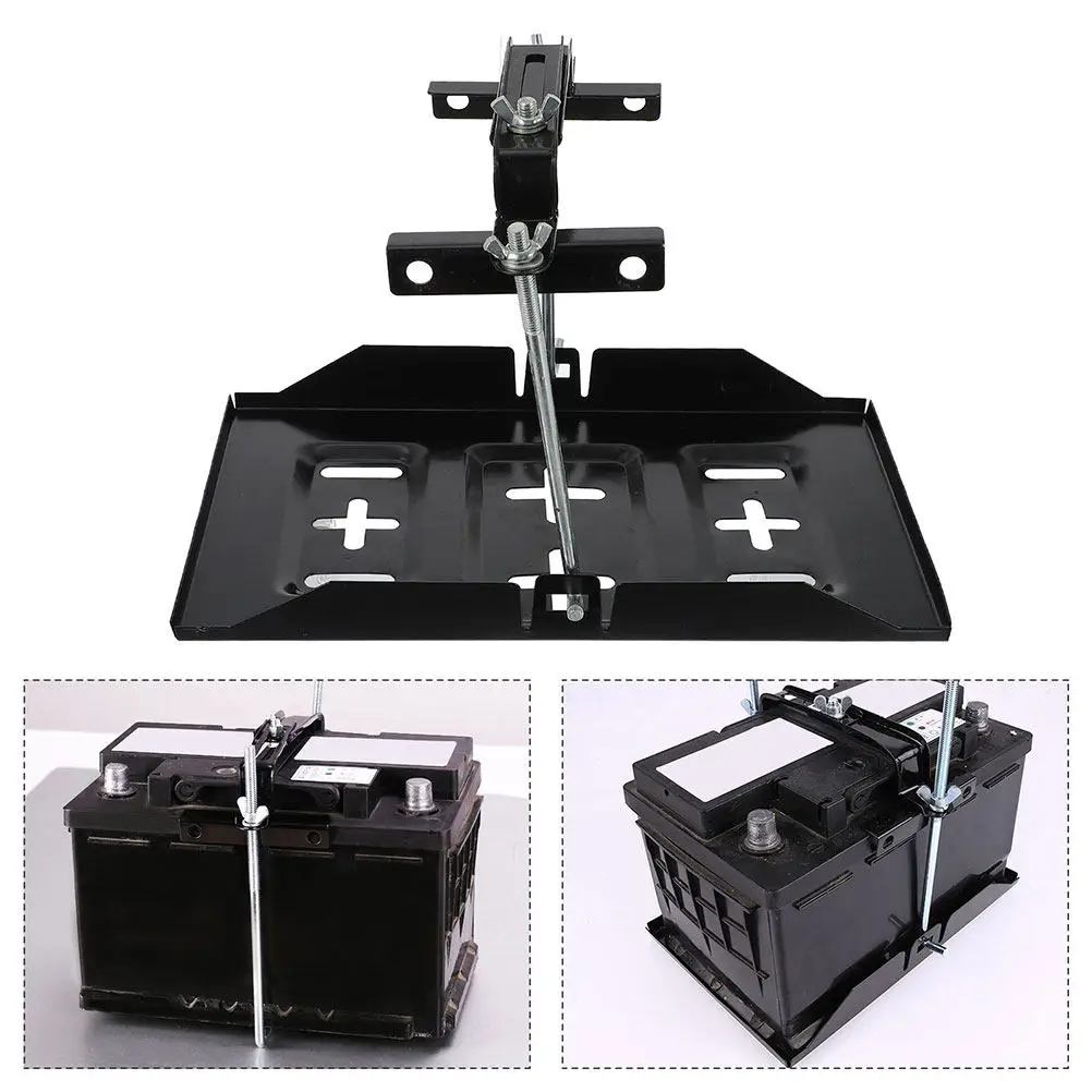 1Sets Adjustable Battery Holder Bracket Steel Tray Universal Clamp Metal Mount for Car Boat Marine Storage Battery Mounting Tray
1Sets Adjustable Battery Holder Bracket Steel Tray Universal Clamp Metal Mount for Car Boat Marine Storage Battery Mounting Tray