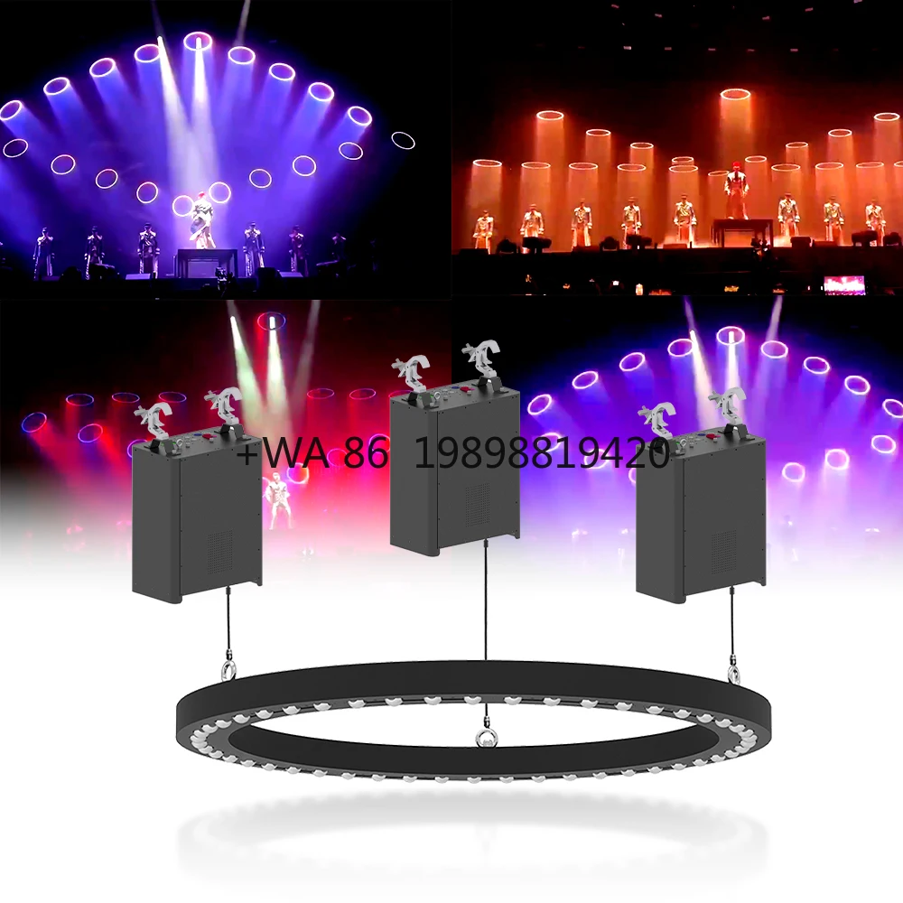 Сценическая система кинетического освещения Профессиональное управление DMX512 W-лучевое оборудование Технология подвески Концерт Дискотека Представление
Сценическая система кинетического освещения Профессиональное управление DMX512 W-лучевое оборудование Технология подвески Концерт Дискотека Представление
