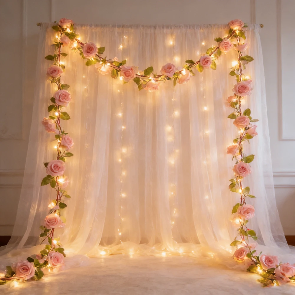 2/5M Battery Powered Champagne Rose Light Leaf Wall Leaves for Room Garden Wedding Birthday Wall Yard Fence Wall Decoration
2/5M Battery Powered Champagne Rose Light Leaf Wall Leaves for Room Garden Wedding Birthday Wall Yard Fence Wall Decoration