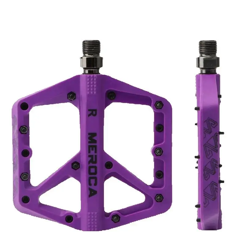 G477 Mountain Bike Pedal Nylon Material Perrin Bearing Large Width Non-slip XC Cross Country Pedal
G477 Mountain Bike Pedal Nylon Material Perrin Bearing Large Width Non-slip XC Cross Country Pedal
