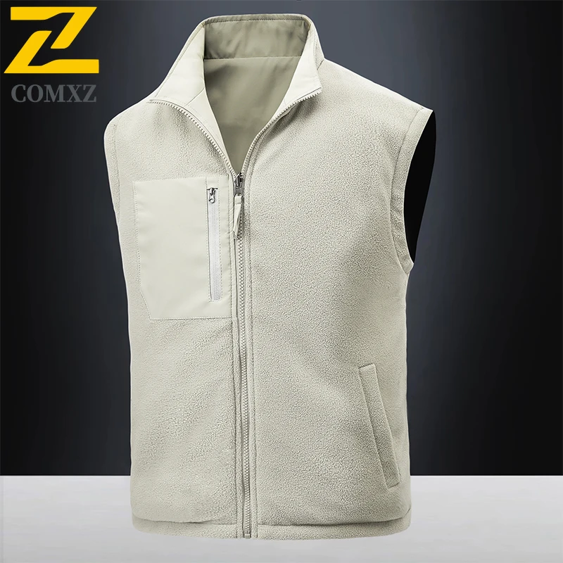 Outdoor Fishing Waistcoat Men 2025 New Autumn Casual Reversible Vest Stand Collar Camping Breathable Quick Dry Sleeveless Vest
Outdoor Fishing Waistcoat Men 2025 New Autumn Casual Reversible Vest Stand Collar Camping Breathable Quick Dry Sleeveless Vest