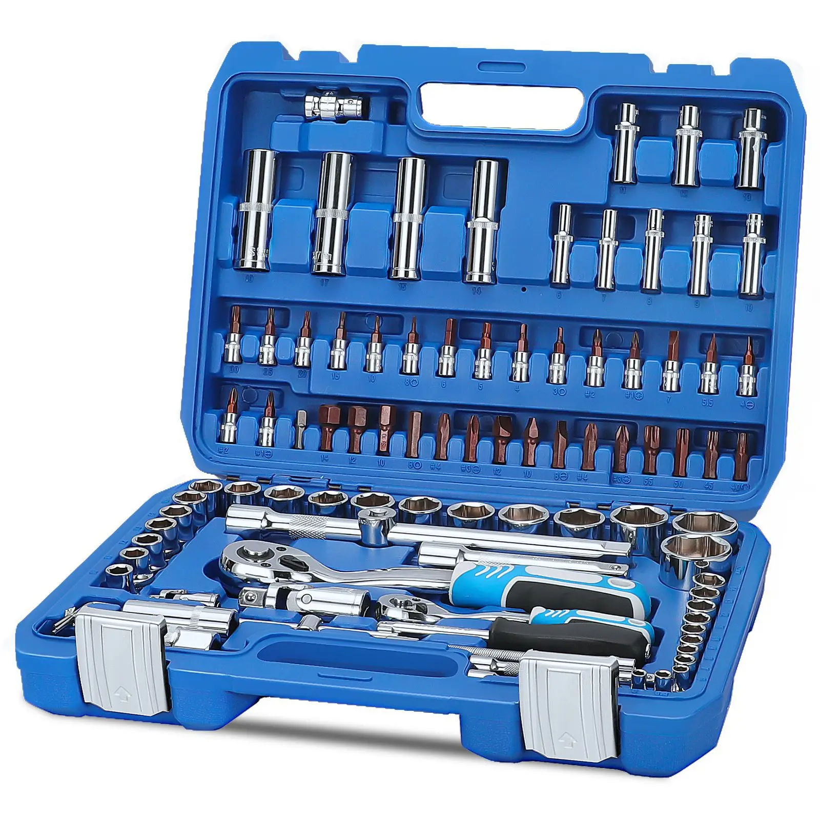 Socket Wrench Hard Case Box Home Car Maintenance Manual Tool Set
Socket Wrench Hard Case Box Home Car Maintenance Manual Tool Set