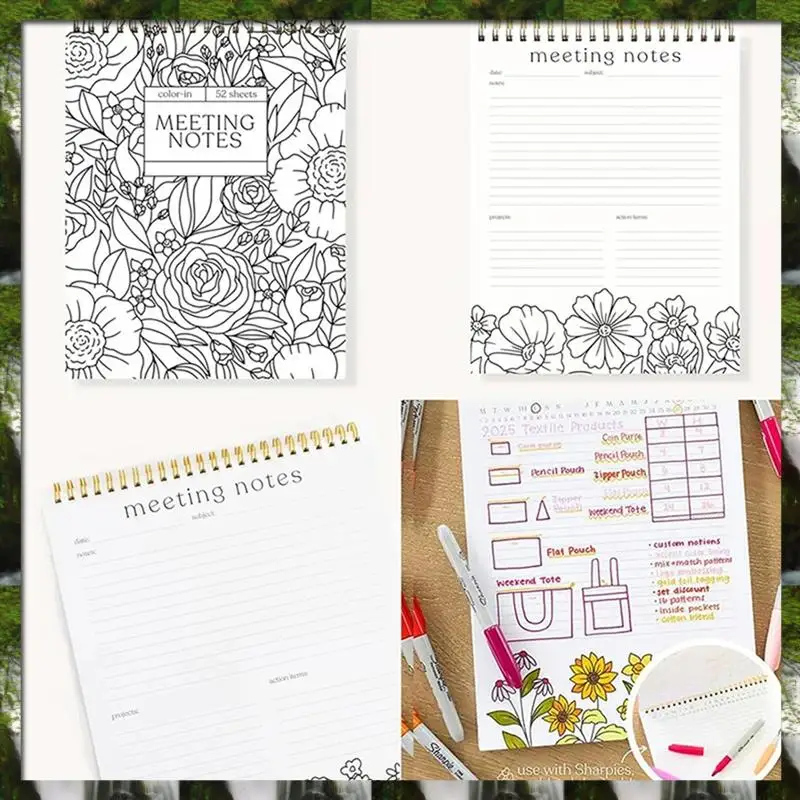 The New Color-In Spiral For Classroom Office Plan Work Schedule Checklists Planer Book
The New Color-In Spiral For Classroom Office Plan Work Schedule Checklists Planer Book