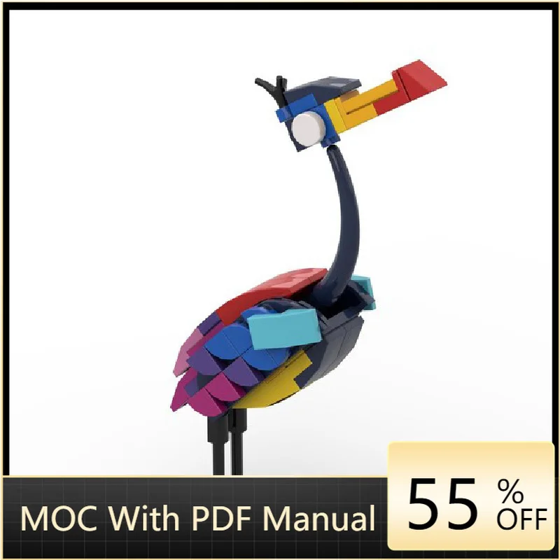 68 Parts Animal Snipe MOC Custom Building Blocks Model DIY Assembly Bricks Toys For Children Adults Christmas Decoration Gifts
68 Parts Animal Snipe MOC Custom Building Blocks Model DIY Assembly Bricks Toys For Children Adults Christmas Decoration Gifts