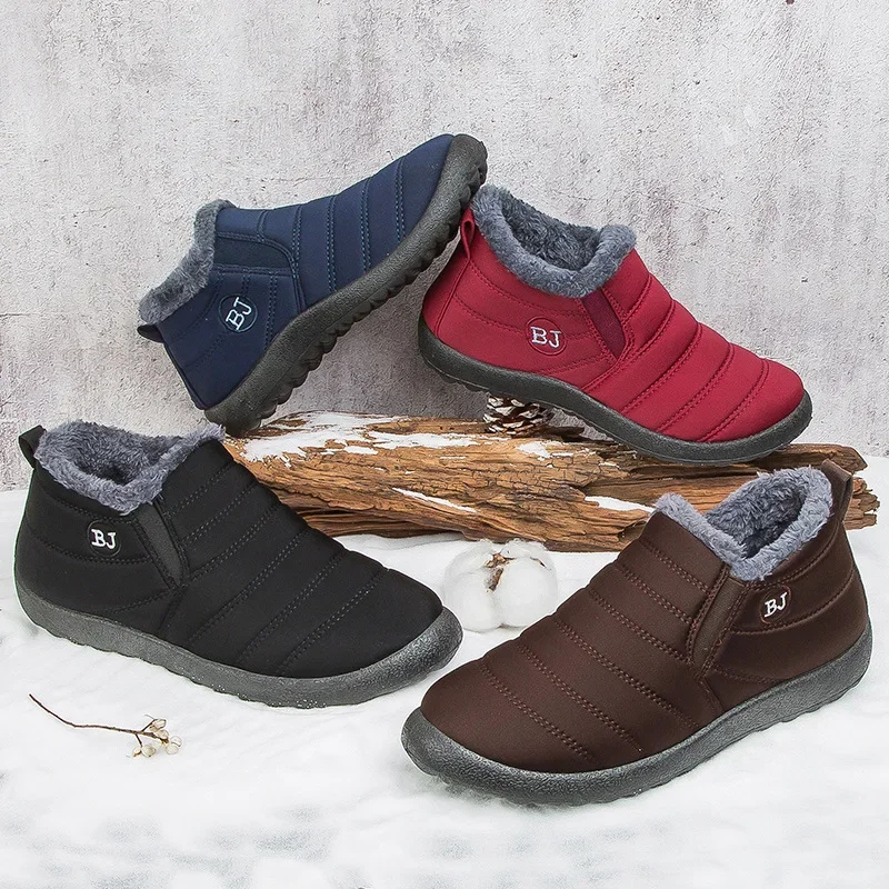Winter Boots for Women Waterproof Snow Boots Botines Mujer 2022 New Slip on Plus Size Women Shoes Flat Couple Short Plush Shoes
Winter Boots for Women Waterproof Snow Boots Botines Mujer 2022 New Slip on Plus Size Women Shoes Flat Couple Short Plush Shoes