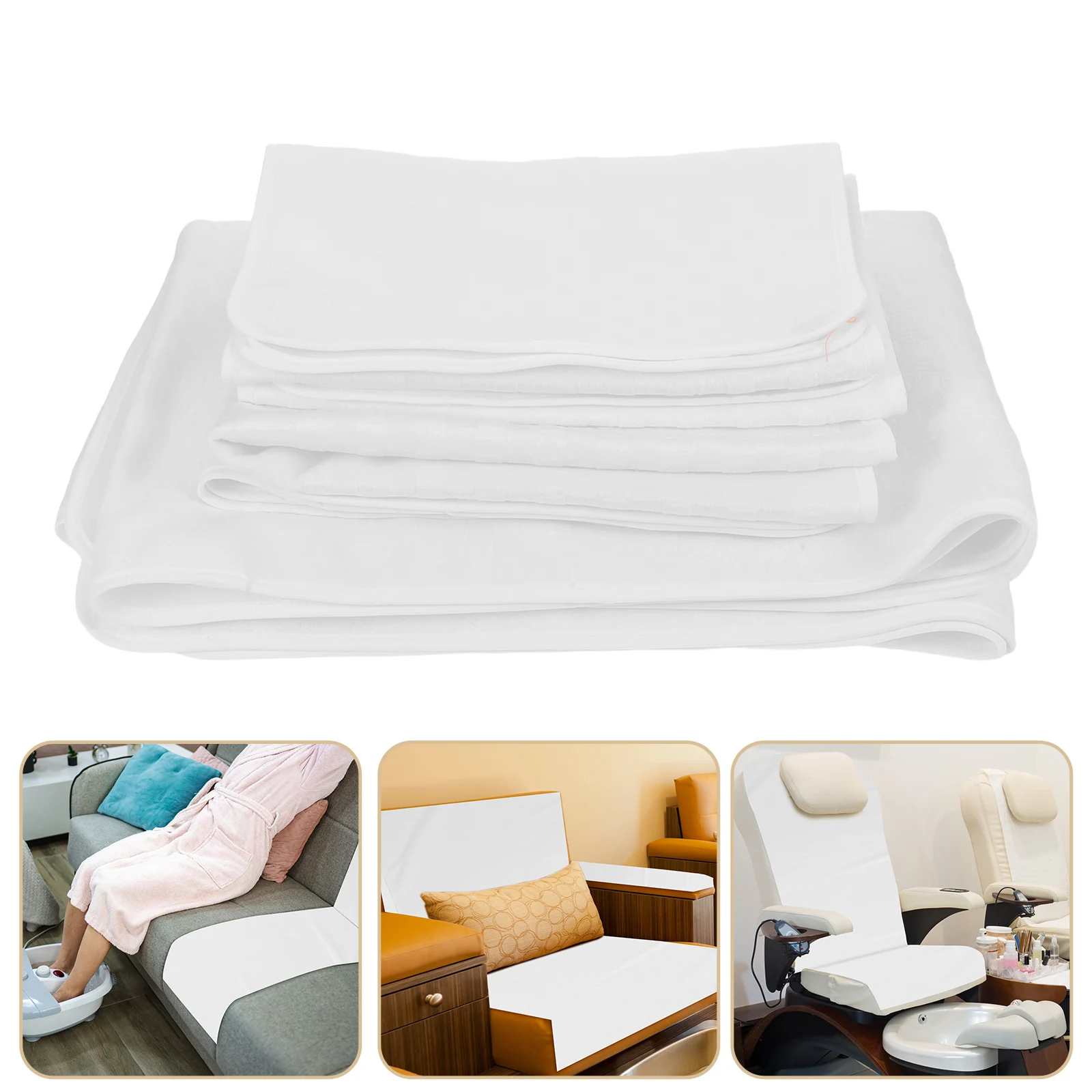 Foot Bath Sofa Cushion Towel Covers for Chaise Lounge Massage Bed Chase Couch Salon Protector Chair Slipcover
Foot Bath Sofa Cushion Towel Covers for Chaise Lounge Massage Bed Chase Couch Salon Protector Chair Slipcover