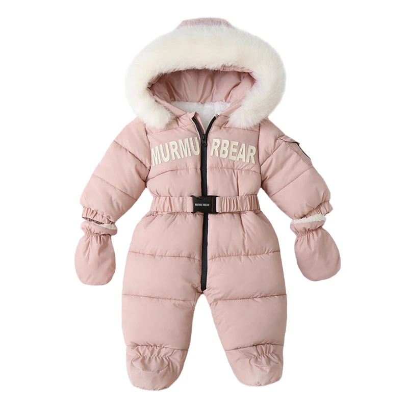 Newborn Baby Jumpsuit Winter Cotton Baby Romper With Gloves Thicken Children's Snowsuit Coat Hooded Infant Clothing Set 0-24M
Newborn Baby Jumpsuit Winter Cotton Baby Romper With Gloves Thicken Children's Snowsuit Coat Hooded Infant Clothing Set 0-24M