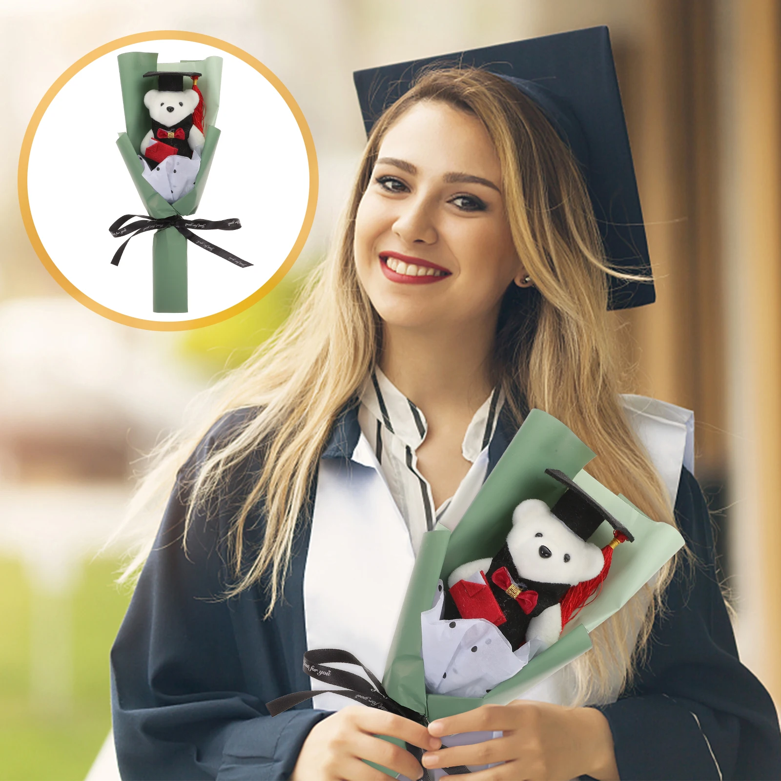 Graduation Bear Bouquet Purple Stuffed Toy Artificial Flowers Party Favors Gifts Student Accessories TeddyAnimalToy
Graduation Bear Bouquet Purple Stuffed Toy Artificial Flowers Party Favors Gifts Student Accessories TeddyAnimalToy