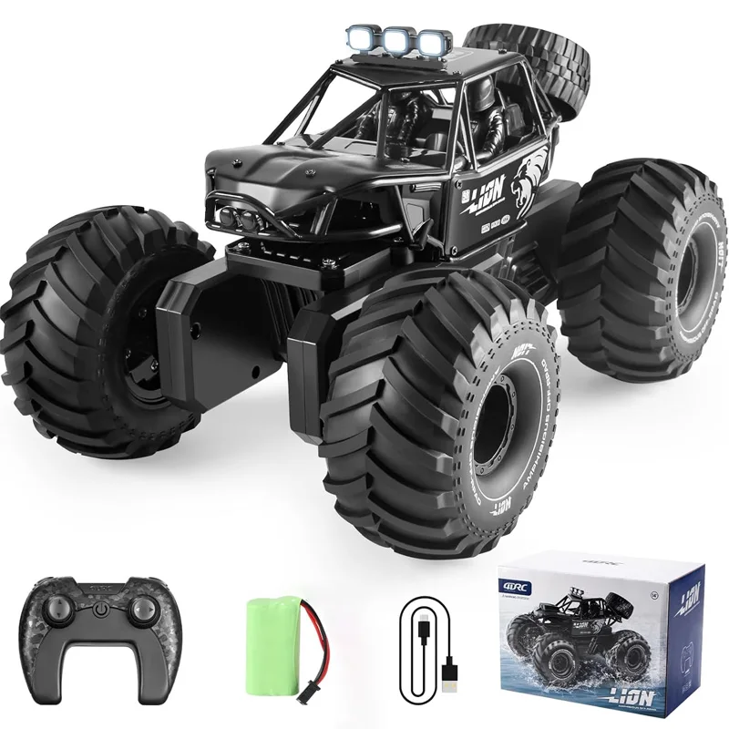 4DRC Y10 Amphibious Waterproof 4WD RC Car Off-Road All Terrains Radio Control Buggy Trucks Boys Toys for Children Gifts
4DRC Y10 Amphibious Waterproof 4WD RC Car Off-Road All Terrains Radio Control Buggy Trucks Boys Toys for Children Gifts