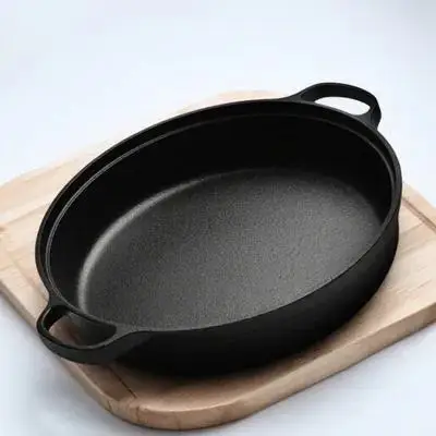 Cast Iron Saucepan Mongolian Stew Pot Indoor Outdoor Cooking Pot Smooth Surface Easy Iron Skillet Picnic Cookware
Cast Iron Saucepan Mongolian Stew Pot Indoor Outdoor Cooking Pot Smooth Surface Easy Iron Skillet Picnic Cookware