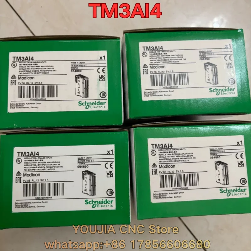 New unused PLC module TM3Tl4 TM3AI4 TM3AQ4G TM3AQ4 Latest Prices for 2026
New unused PLC module TM3Tl4 TM3AI4 TM3AQ4G TM3AQ4 Latest Prices for 2026