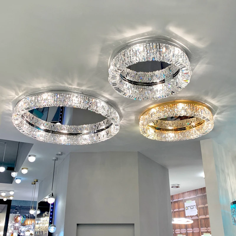 Led Crystal Ceiling Light For Living Room Clubhouse Luxury Creative Gold Lamp Modern Home Decor Lighting Round Bedroom Lustre
Led Crystal Ceiling Light For Living Room Clubhouse Luxury Creative Gold Lamp Modern Home Decor Lighting Round Bedroom Lustre