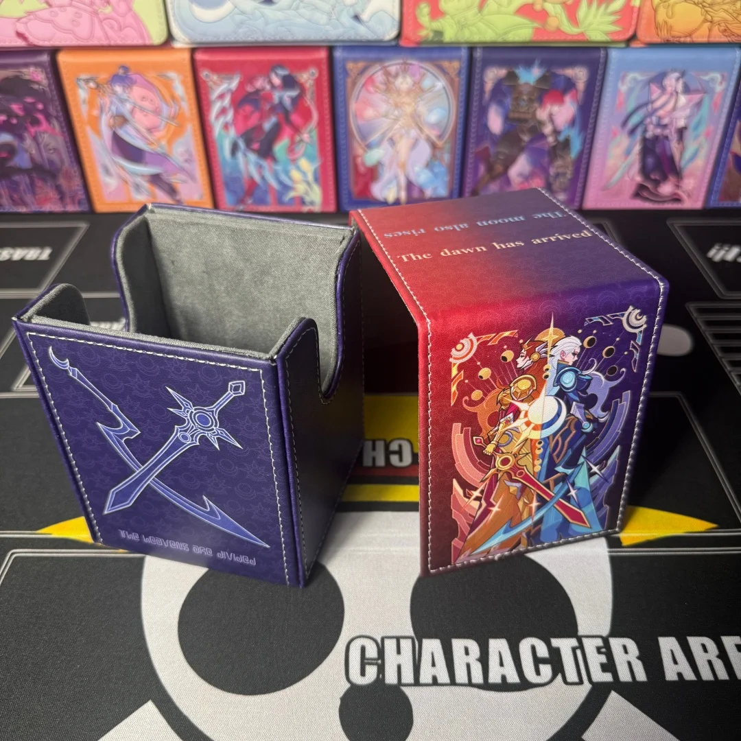 DIY TCG Diana Scorn of The Moon/Leona Board Game Card Box Opcg Ptcg Dtcg Vg Game Card Storage Box Leather Magnetic Suction 200+
DIY TCG Diana Scorn of The Moon/Leona Board Game Card Box Opcg Ptcg Dtcg Vg Game Card Storage Box Leather Magnetic Suction 200+