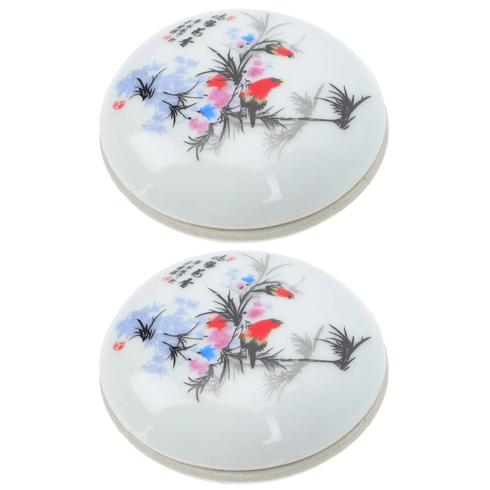 2Pcs Red Ink Pad Calligraphy Inkpad Multipurpose Ink Paste Portable for School Office Painting DIY Artwork Ceramic Box Seal Use
2Pcs Red Ink Pad Calligraphy Inkpad Multipurpose Ink Paste Portable for School Office Painting DIY Artwork Ceramic Box Seal Use