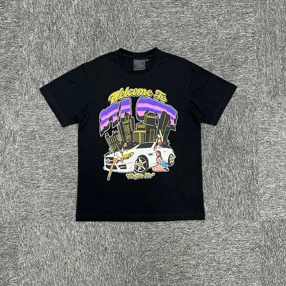 SY-52 Unisex Cotton Short Sleeve Tee Jogger T-shirt Summer Tracksuit Top CITY Benz Printed Tee-BLACK Casual Sports TOPS
SY-52 Unisex Cotton Short Sleeve Tee Jogger T-shirt Summer Tracksuit Top CITY Benz Printed Tee-BLACK Casual Sports TOPS