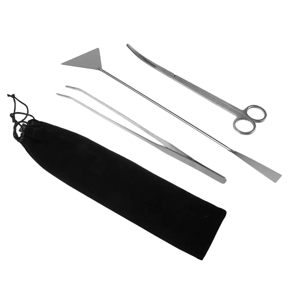 Stainless Steel Aquatic Plant Cleaner Scissor Aquarium Tweezer Fish Tank Tools Set Grass Trimmer L scape Tong Non Rust Corrosion
Stainless Steel Aquatic Plant Cleaner Scissor Aquarium Tweezer Fish Tank Tools Set Grass Trimmer L scape Tong Non Rust Corrosion