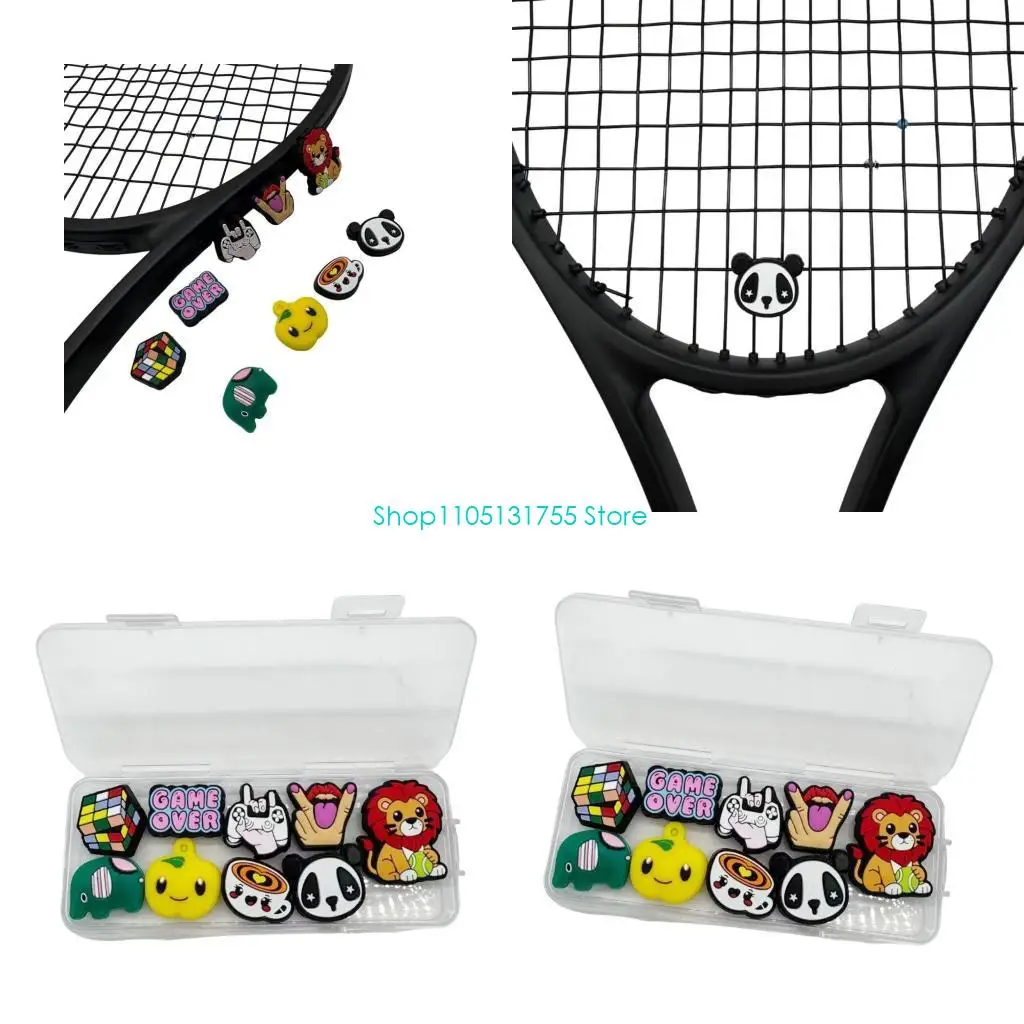 K0EF Absorber for Tennis Racket String Tennis Racket Vibration Dampener Racket Damper