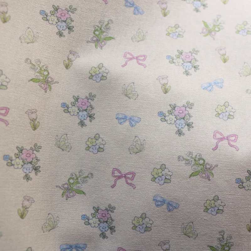 145cm*50cm Canvas Cotton Fabric Colorful Floral Fabric Suitable For Bag Dresses Coat Fabric
145cm*50cm Canvas Cotton Fabric Colorful Floral Fabric Suitable For Bag Dresses Coat Fabric