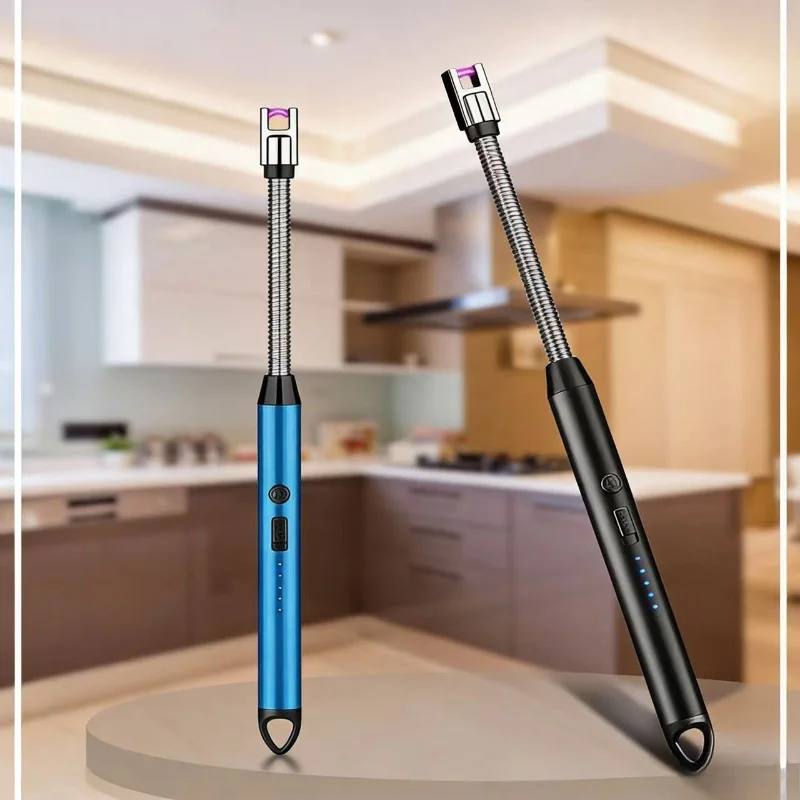 360 ° USB изогнутая ветрозащитная беспламенная плазменная зажигалка для барбекю USB длинная кухонная зажигалка свеча газовая плита газовая зажигалка
360 ° USB изогнутая ветрозащитная беспламенная плазменная зажигалка для барбекю USB длинная кухонная зажигалка свеча газовая плита газовая зажигалка