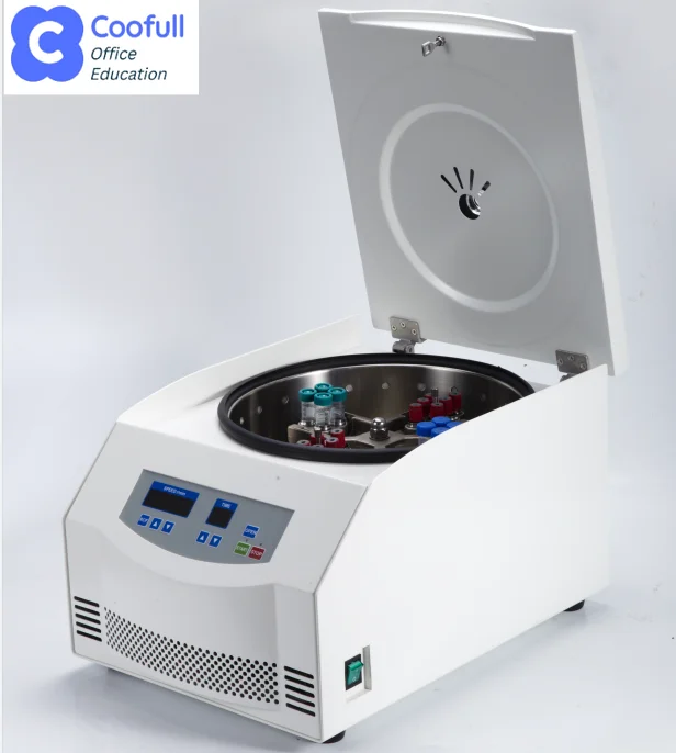 Coofull Table Top Low Speed Centrifuge Machine Industrial Centrifuge Machine
Coofull Table Top Low Speed Centrifuge Machine Industrial Centrifuge Machine