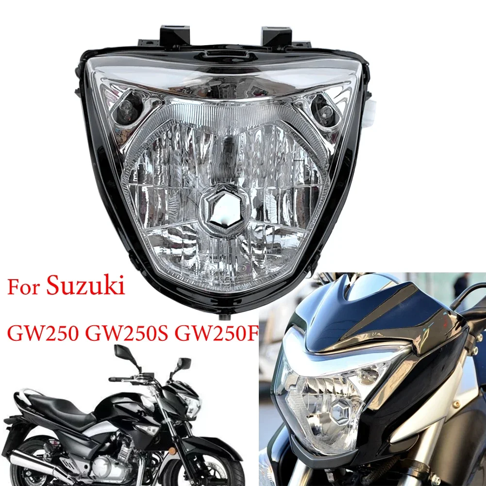 Мотоцикл для Suzuki GW250 GW250S GW250F GW Inazuma 250 250cc передняя фара в сборе
Мотоцикл для Suzuki GW250 GW250S GW250F GW Inazuma 250 250cc передняя фара в сборе