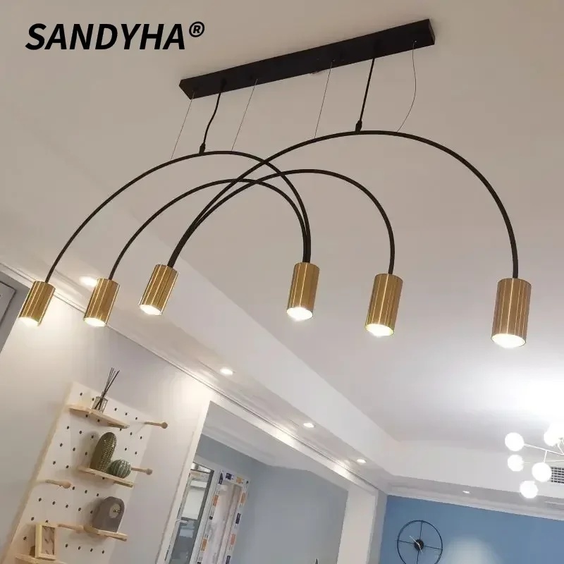 SANDYHA современный арочный подвесной светодиодный светильник, подходящий для подвесного декоративного освещения на обеденных столах, спален, гостиных, дома
SANDYHA современный арочный подвесной светодиодный светильник, подходящий для подвесного декоративного освещения на обеденных столах, спален, гостиных, дома