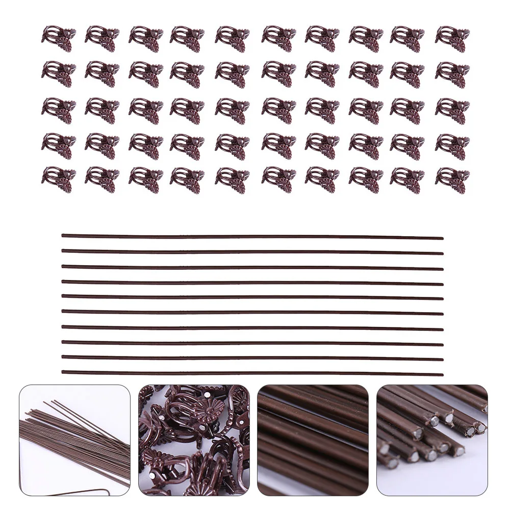 10pcs Plant Support Stakes Phalaenopsis Clips Set Fixing Brown Gardening Reusable High Quality Durable Easy Soil Helper Flowers
10pcs Plant Support Stakes Phalaenopsis Clips Set Fixing Brown Gardening Reusable High Quality Durable Easy Soil Helper Flowers