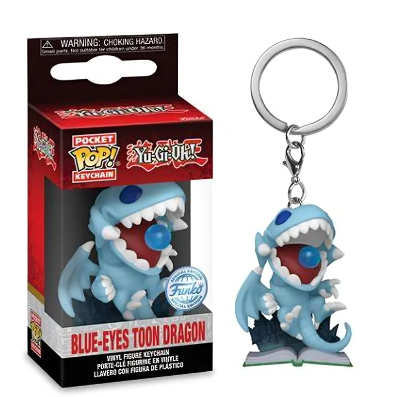 Funko pop WINGED KURIBOH BLUE EVES TOON DRAGON Keychain Vinyl Action Figures Collection Model Children Toys
Funko pop WINGED KURIBOH BLUE EVES TOON DRAGON Keychain Vinyl Action Figures Collection Model Children Toys