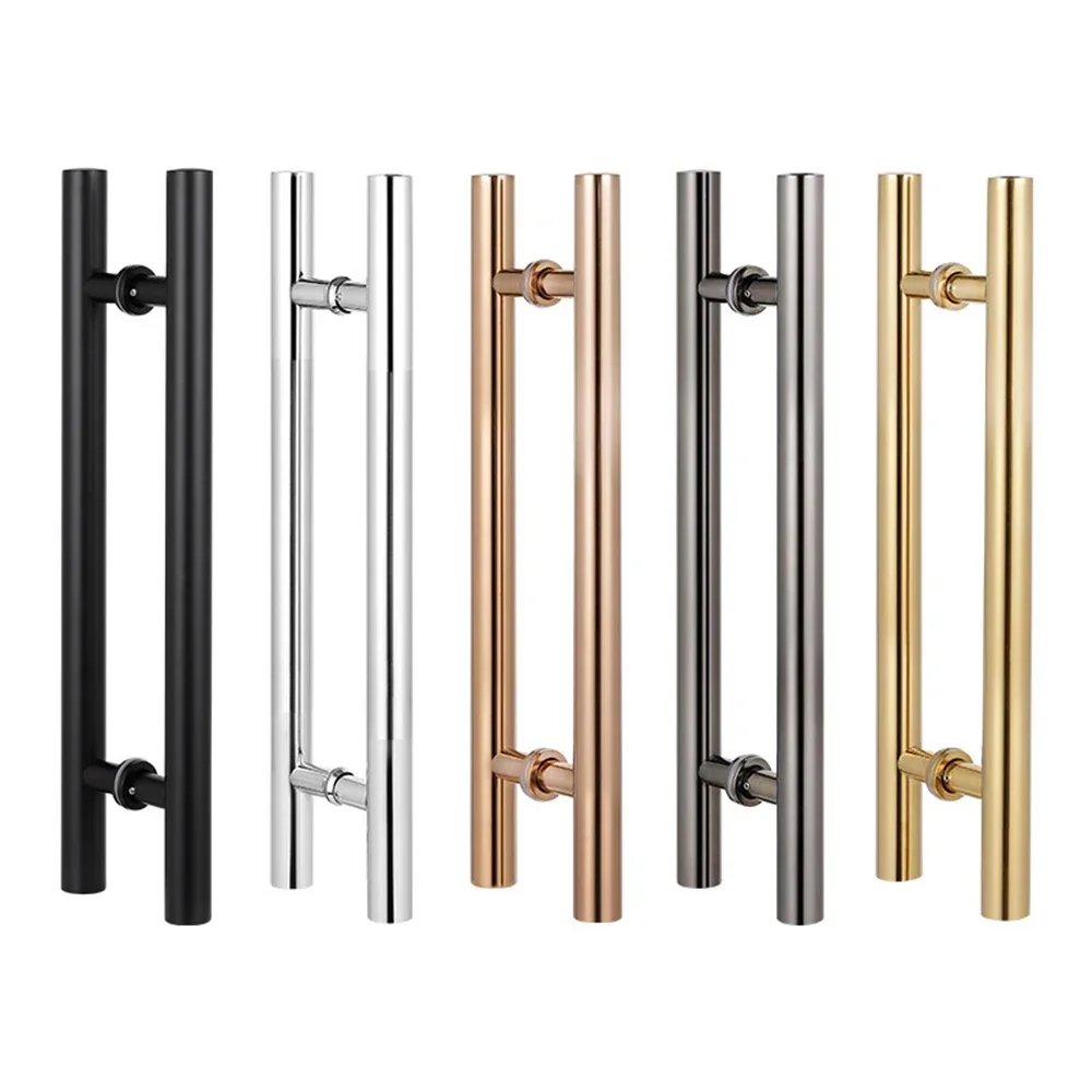Round Shape Glass Door Handles Stainless Steel Barn Doors Pull Handle Set Shower Door Hardware Fittings
Round Shape Glass Door Handles Stainless Steel Barn Doors Pull Handle Set Shower Door Hardware Fittings