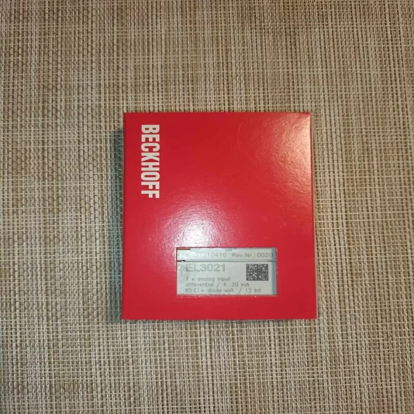 El3021 Ethercat Terminal Ch Current 420ma 2-bit Brand New Original Spot Plc
El3021 Ethercat Terminal Ch Current 420ma 2-bit Brand New Original Spot Plc