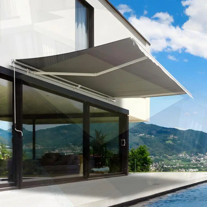 Motorized with Adjustable Angles and Remote Control Waterproof UV Protection Patio Garden Deck Retractable Awning
Motorized with Adjustable Angles and Remote Control Waterproof UV Protection Patio Garden Deck Retractable Awning