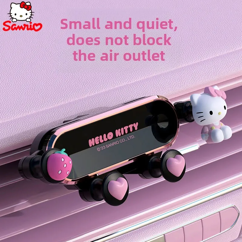 Sanrio Hello Kitty mobile phone stand car air outlet gravity navigation stand girl car interior decoration Katie cat
Sanrio Hello Kitty mobile phone stand car air outlet gravity navigation stand girl car interior decoration Katie cat