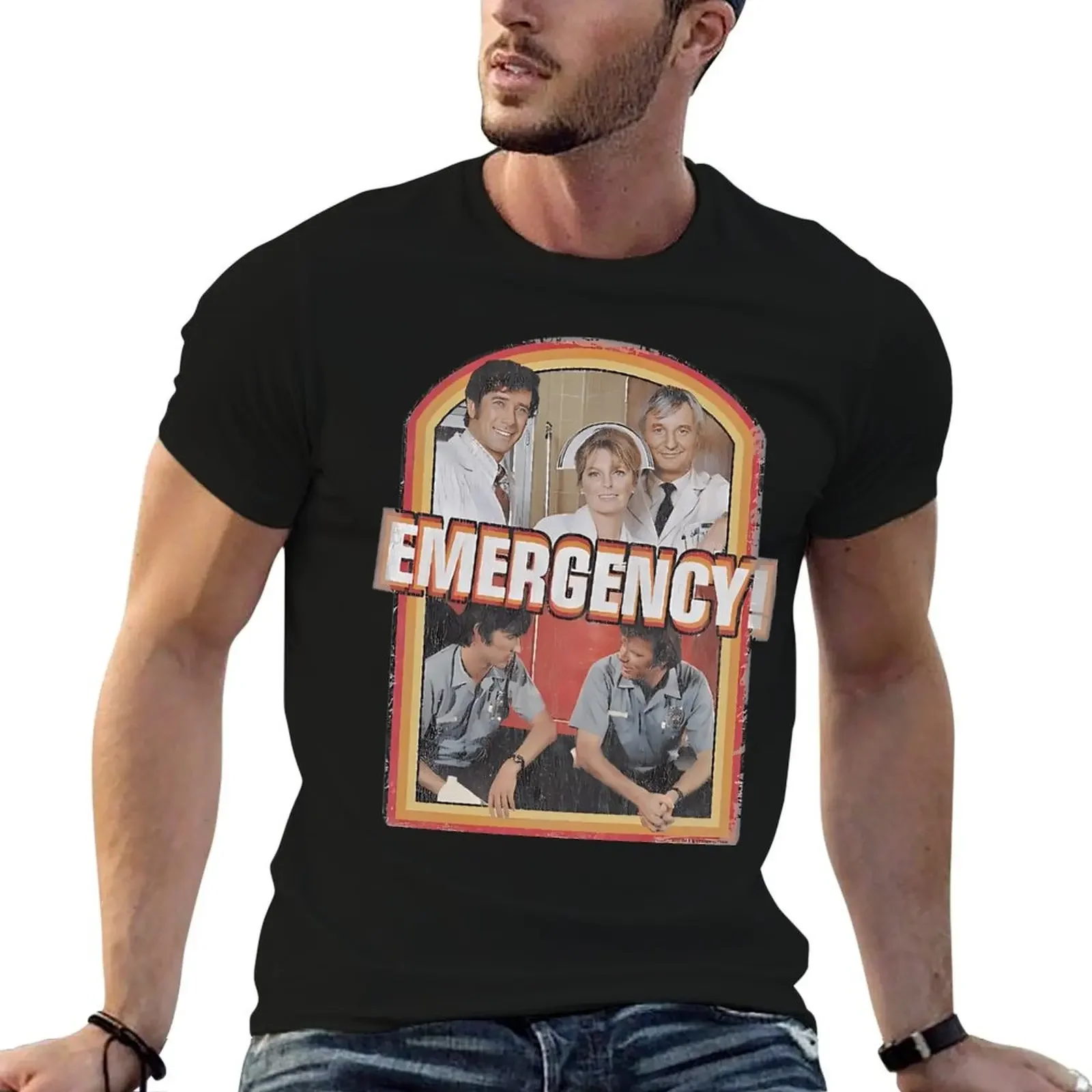 Emergency Tv Show Cast Members Basic Novelty Tees Graphics Female T-Shirt anime graphic tee shirt shirts men 
Emergency Tv Show Cast Members Basic Novelty Tees Graphics Female T-Shirt anime graphic tee shirt shirts men