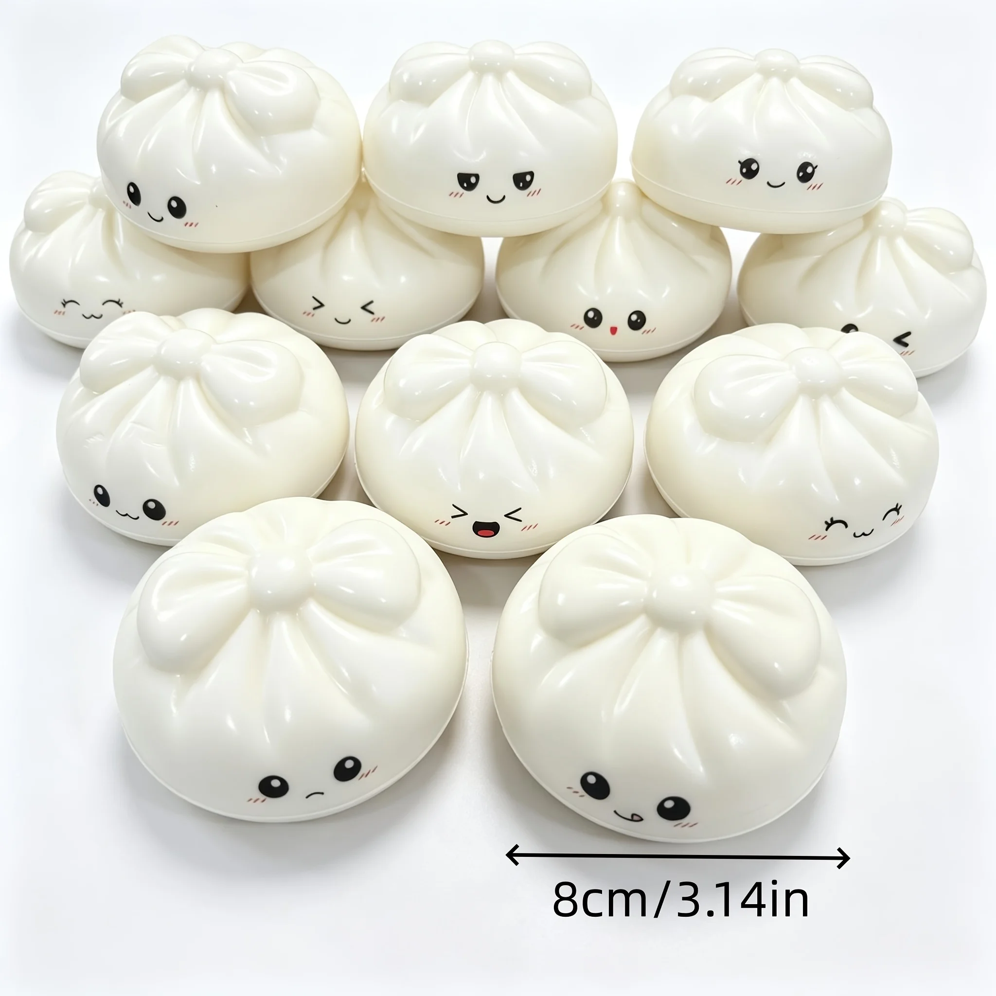 White steamed bread shape slow rebound pinch music toy, cute cartoon shape, rewards, holiday party gifts, suitable for both boys and girls, party gift bag filler, Christmas socks small gift, random style
White steamed bread shape slow rebound pinch music toy, cute cartoon shape, rewards, holiday party gifts, suitable for both boys and girls, party gift bag filler, Christmas socks small gift, random style