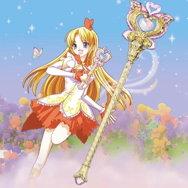 38cm The Fairy Stick Wand Flashing Dream Colorful Cartoon Magic Wand Bracelet With Lights Girls Cosplay Halloween Day Gift Toys
38cm The Fairy Stick Wand Flashing Dream Colorful Cartoon Magic Wand Bracelet With Lights Girls Cosplay Halloween Day Gift Toys