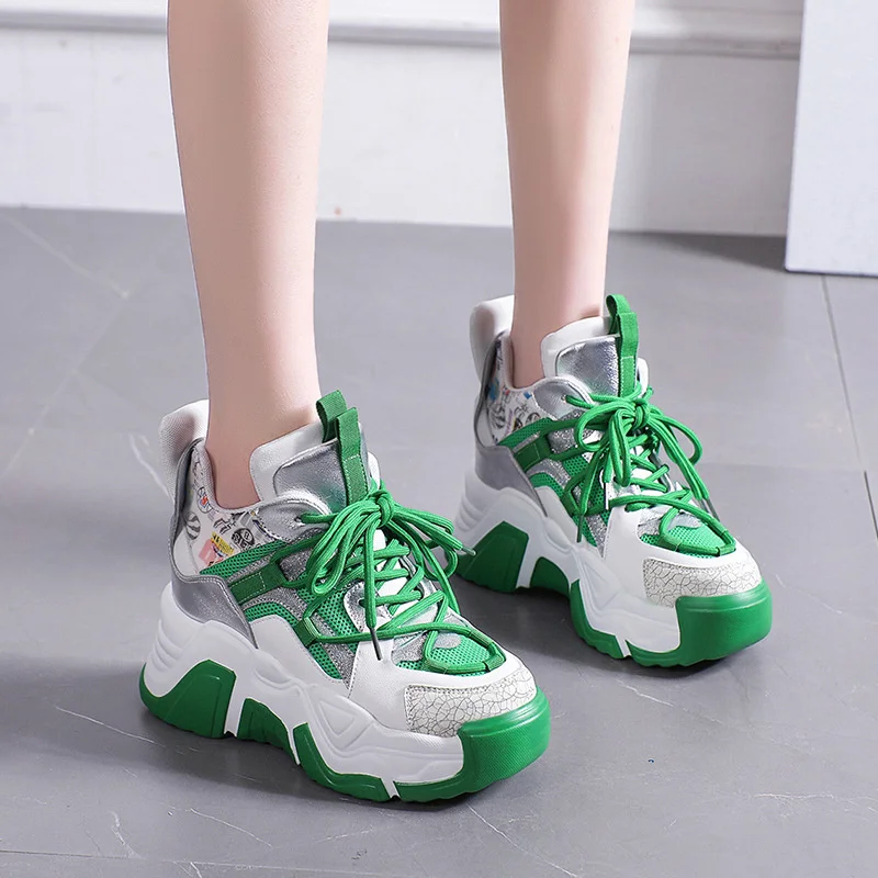 Designer Sneakers Woman Spring Fashion Thick Bottom Ladies Trainers White Platform Shoes Women's Height Increasing Shoes
Designer Sneakers Woman Spring Fashion Thick Bottom Ladies Trainers White Platform Shoes Women's Height Increasing Shoes