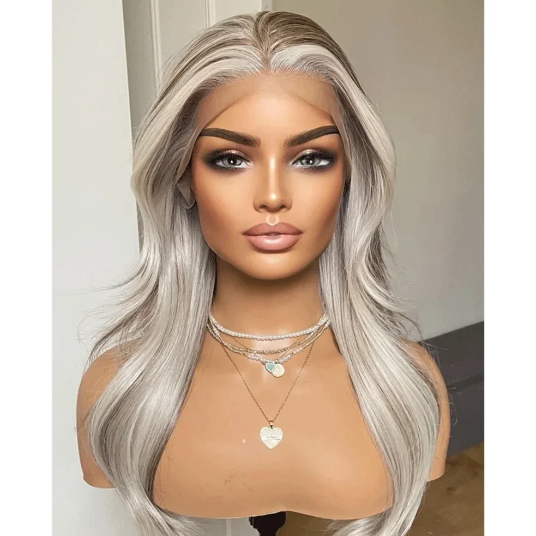 100%human hair Soft 150 density and 13×4 Highlight Blond Wave Hair wig lace front wig, with baby hair pre plucked
100%human hair Soft 150 density and 13×4 Highlight Blond Wave Hair wig lace front wig, with baby hair pre plucked