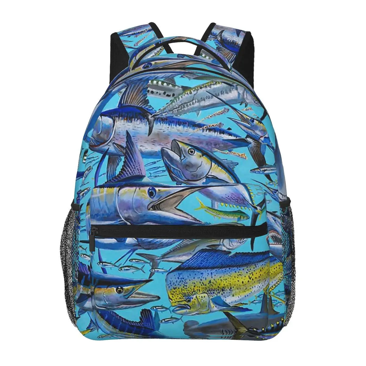 Yellowfin Tuna Offshore Gamefish Collage Student Backpack School Bag Travel Daypack for Men Women Fashion Bookbag Shoulder Bags
Yellowfin Tuna Offshore Gamefish Collage Student Backpack School Bag Travel Daypack for Men Women Fashion Bookbag Shoulder Bags