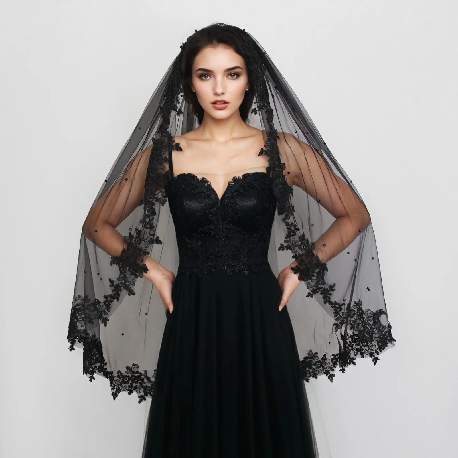 Свадебная фата G82 из кружева, черная, белая, цвета слоновой кости, однослойная, мягкая, свадебный аксессуар, 0,75 м, 1 м, 2 м, 3 м, с металлическим гребнем для волос
Свадебная фата G82 из кружева, черная, белая, цвета слоновой кости, однослойная, мягкая, свадебный аксессуар, 0,75 м, 1 м, 2 м, 3 м, с металлическим гребнем для волос